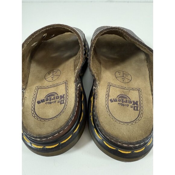 Vtg Doc Dr Martens Flower Cutout Chunky Sandals Womens Sz US 5 Made In England - Picture 12 of 14